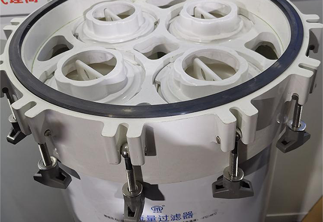 water treatment filter housing